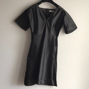 Black Jil Sander dress, made in Italy